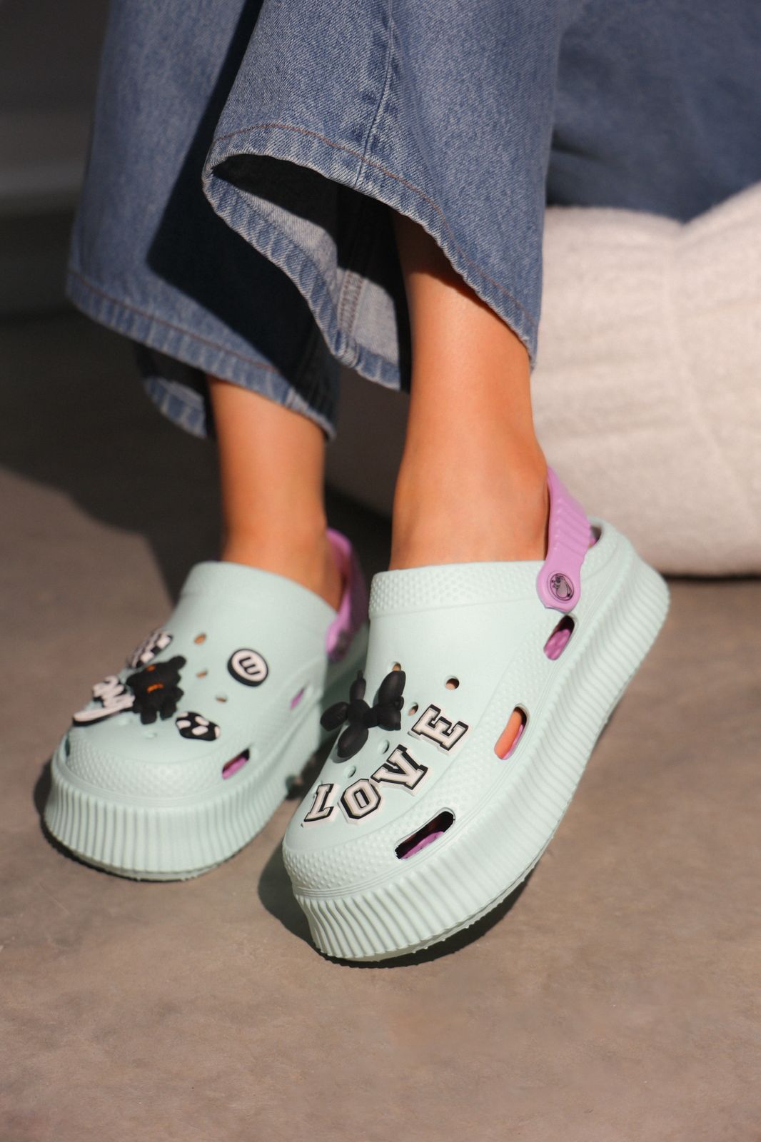 Aqua/Lila