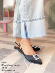 4224 Shangtung Negro - Mayoreo Calzado AndyCASUAL